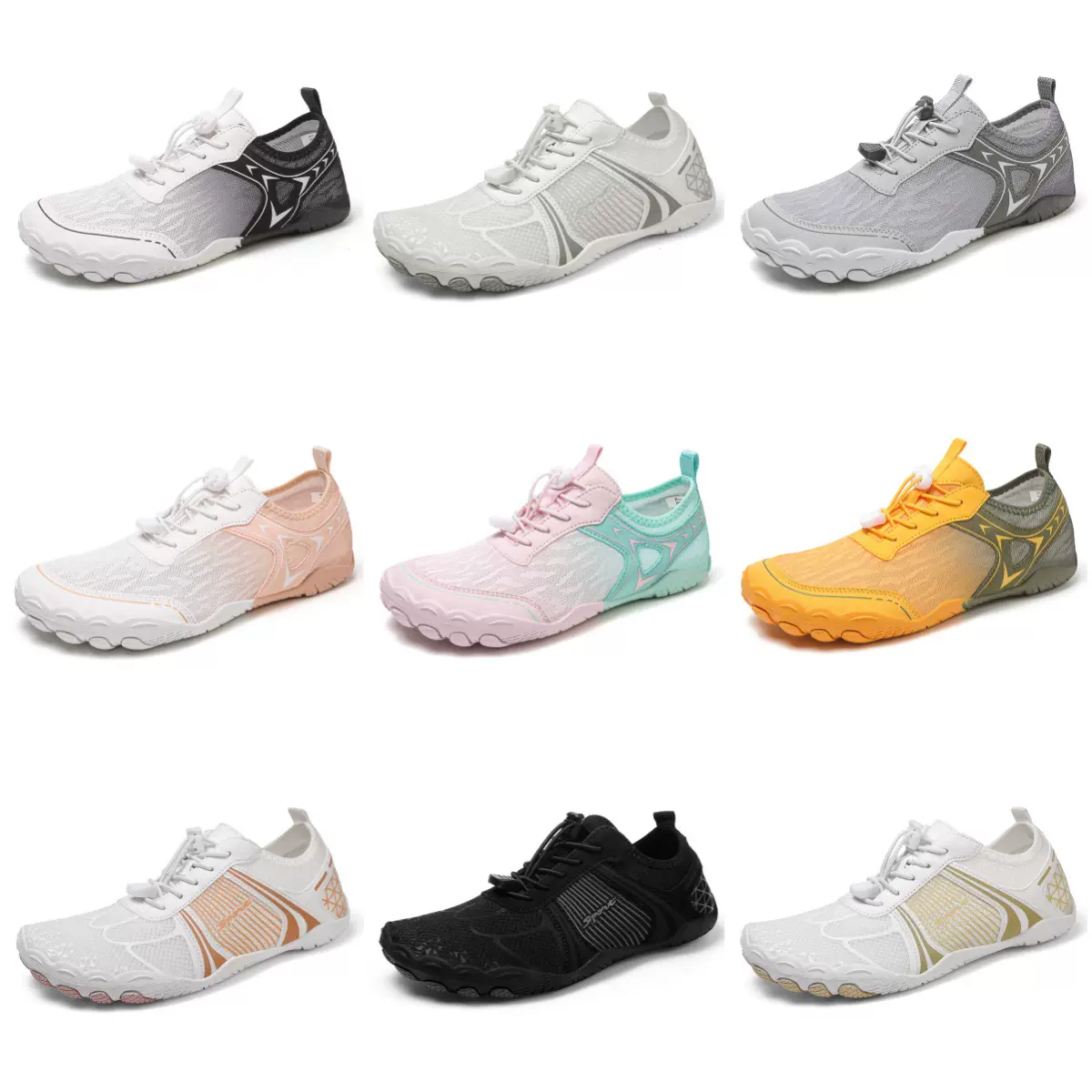 亚马逊跨境新款热销现货户外溯溪涉水游泳沙滩休闲透气防滑防割鞋