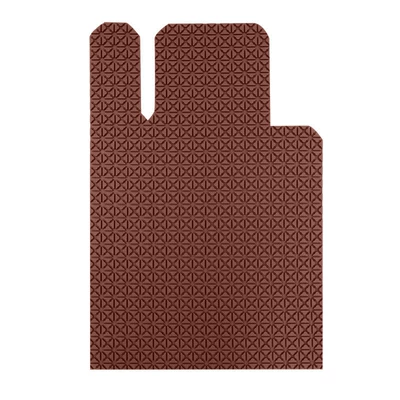 odorless rubber waterproof carpet-style – Universal Foot Pad - brown-drivers-side-single-piece