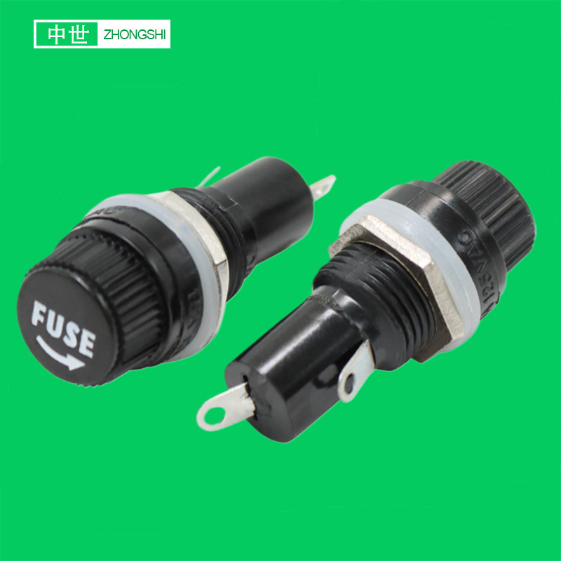 通用保险丝座 5*20mm过载熔断器 15A250V 耐高温防火防水 保险管