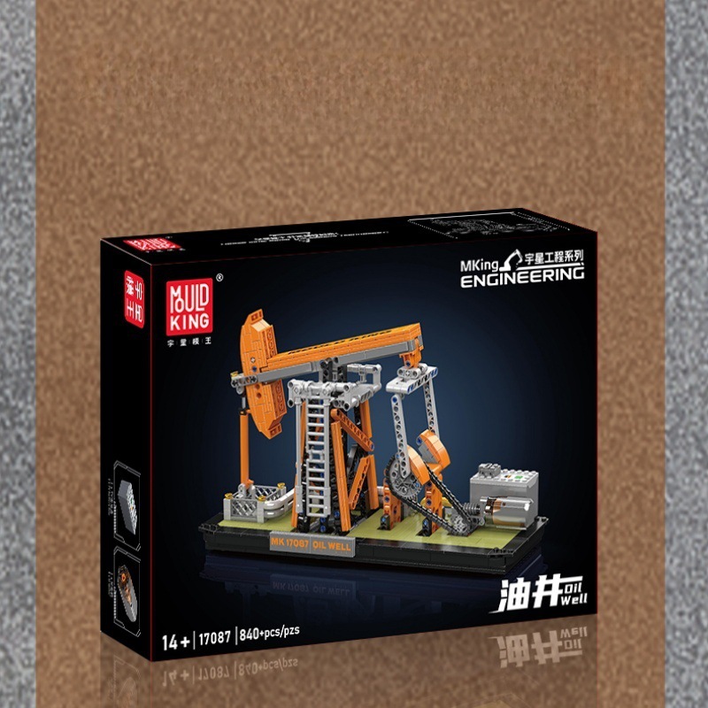 Grúa sobre orugas con control remoto Yuxing 17001-93, juguete educativo de construcción para niños, modelo mecánico