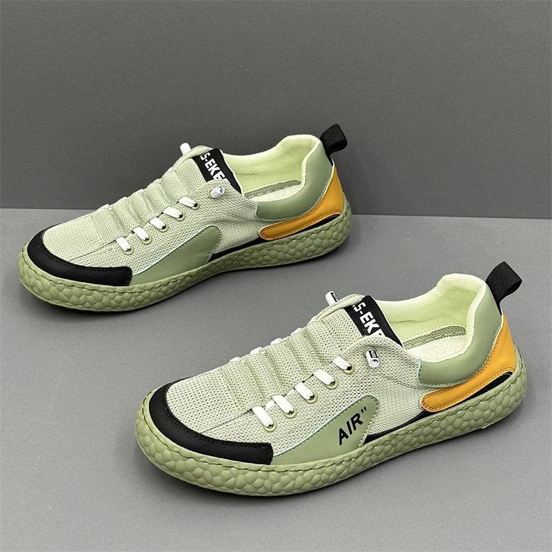Fashionable low universal breathable comfortable trend sneakers