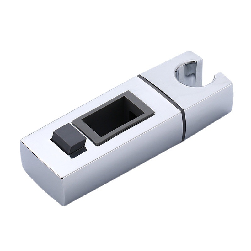 Cuarto de baño cuadrado de elevación soporte de ducha titular ajustable ducha base boquilla soporte ducha varilla Accesorios