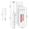 Environmentally Friendly 011 Milk Frother Double Head [White]