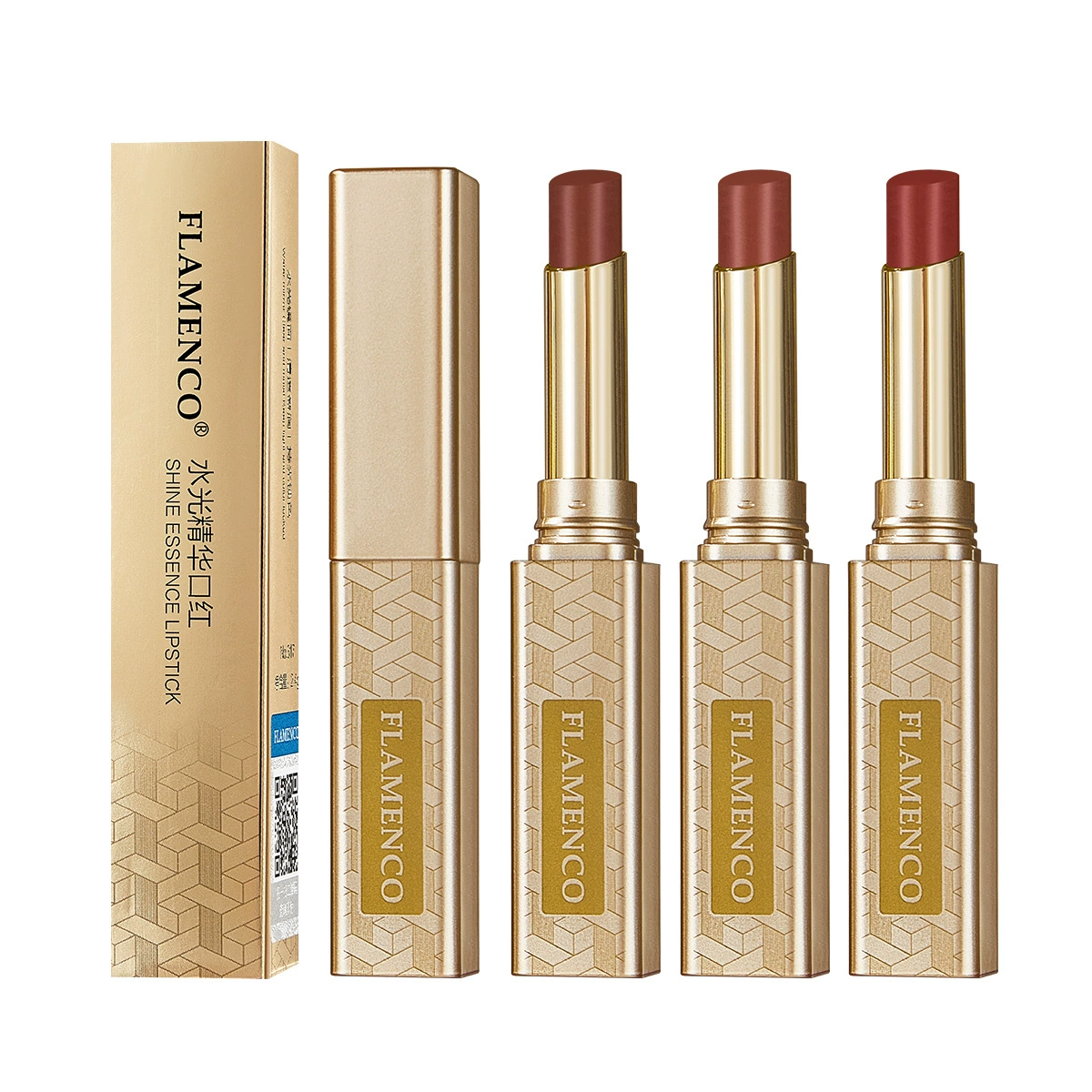 FLAMENCO Essence, moisturizing lipstick, silky lip gloss, bar, intense hydration