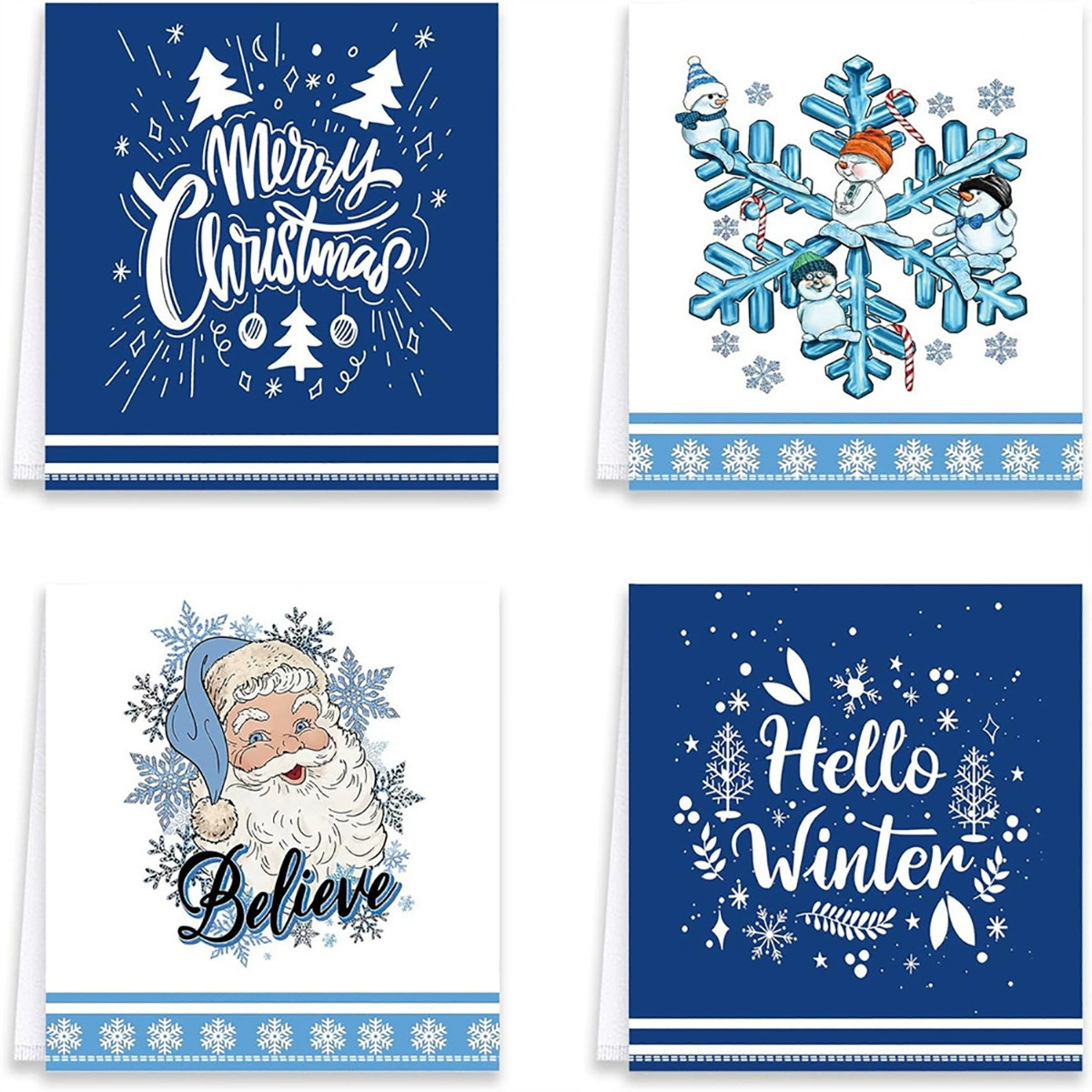 Кухонное полотенце из микрофибры полотенце может быть JIT от имени мультяшной елки для мытья посуды полотенце печать подарочной тряпки