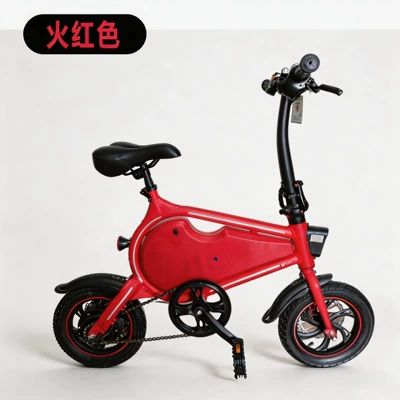 Mini Scooter, Qatlanan elektrik skuterlər - 15ah-red-vehicle-range-approximately-50km