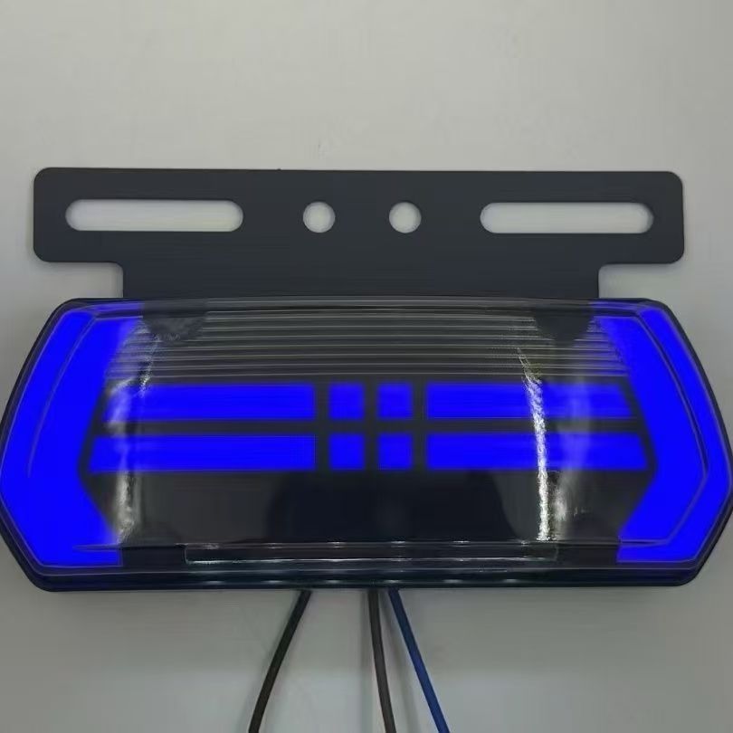 New truck magic color side light 24V on the ground side light with steering waterproof super bright tire wide reversing tail light