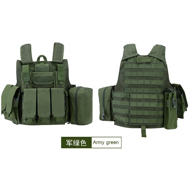 Nuevo chaleco de combate para fanáticos del ejército de CS de acción en vivo, chaleco táctico al aire libre de camuflaje rápido multifuncional, chaleco táctico