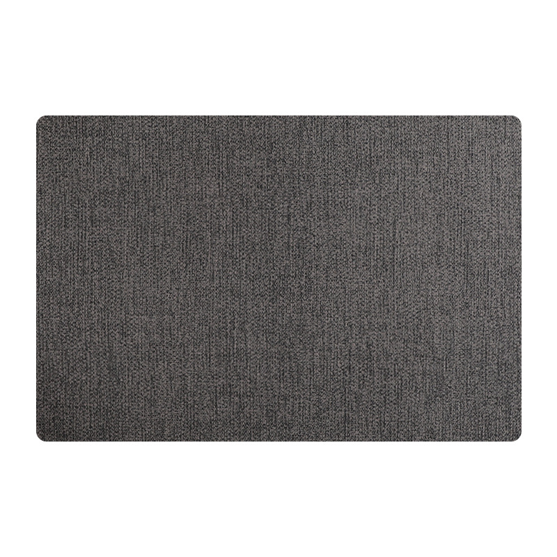 Cuero de PVC imitación tela almohadilla de aislamiento térmico almohadilla de protección de mesa de comedor almohadilla de mesa de comedor almohadilla de platos aislamiento térmico resistente a altas temperaturas cubiertos