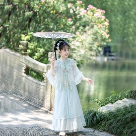 汉服禅茶服;童汉服;汉服套装