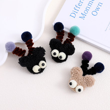 新款搞怪公仔可爱软萌大眼睛扭扭棒天线玩偶 diy服装配饰包挂件