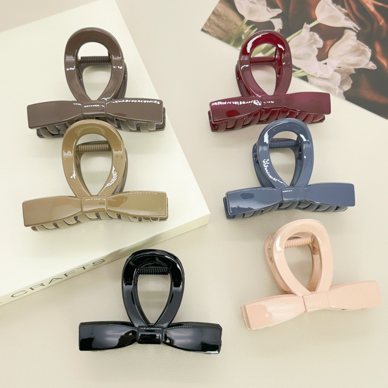 Material PC clip de tiburón clip de cabello de cabeza de mujer agarrar clip de cabello medio pequeño clip de cabello de tiburón clip de cabello