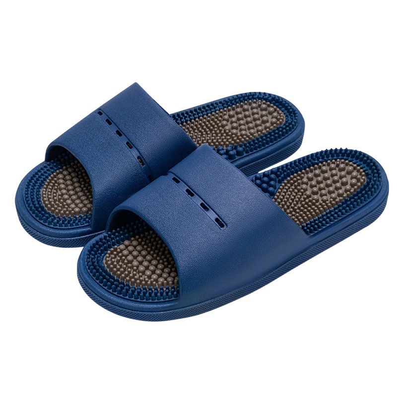 Massage Slippers Men's Summer Indoor Home Bathroom Bathing Feet Acupoint Foot Therapy Anti-slip Sandals for Men