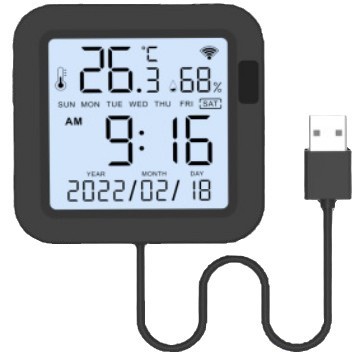 WiFi 스마트 적외선 원격 제어 + 온도 및 습도 화면 표시 + 비접촉 스마트 센서 백라이트 S16