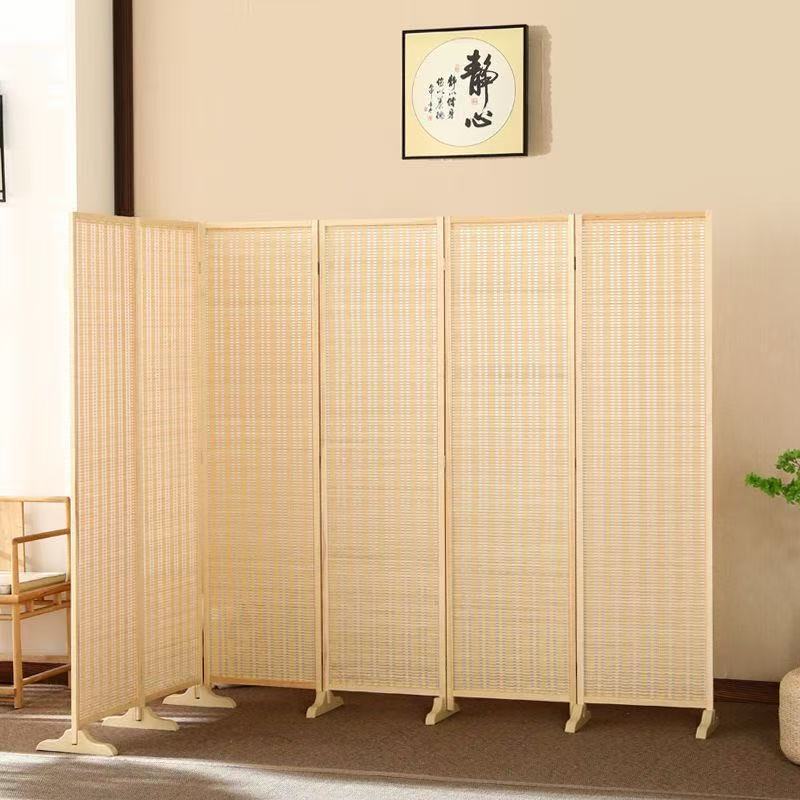 Screen Partition on Clearance Sale, Wind-Blocking Wall for Entryway, Simple Bedroom Home Living Room Divider, Bed Screen Curtain