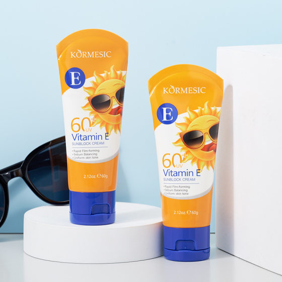 KORMESIC vitamin E moisturizing Sunscreen Sunscreen English cross-border foreign trade factory wholesale