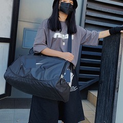 夏季新款潮流時尚單肩包大容量戶外運動健身包短途出行休閒旅行包