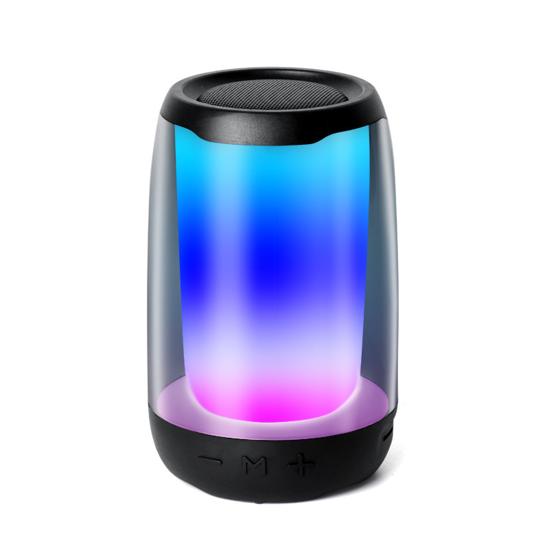 新型小脈動min4世代i bluetoothスピーカー全画面カラーライトtws直列デスクトップ屋外携帯ミニオーディオ|undefined