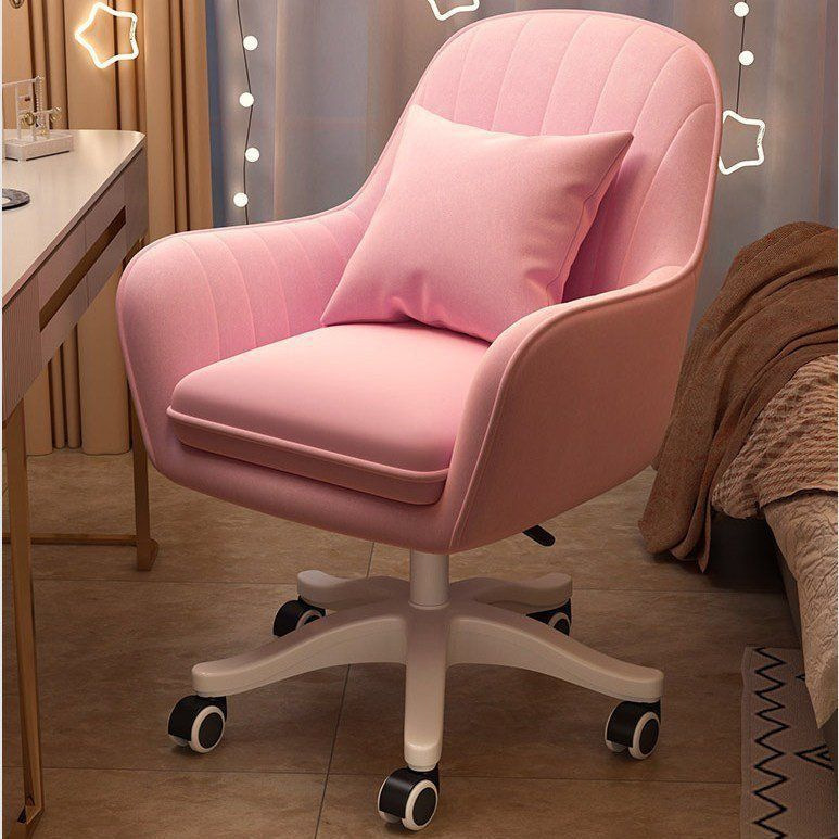 Makeup Chair, Home Comfortable Chair for Long Sitting, Backrest Chair, Dormitory Student Desk Chair, Girls' Bedroom Office Swivel Chair, Computer Chair Makeup Chair, Home Comfortable Chair for Long Sitting, Backrest Chair, Dormitory Student Desk Chair, Girls' Bedroom Office Swivel Chair, Computer Chair