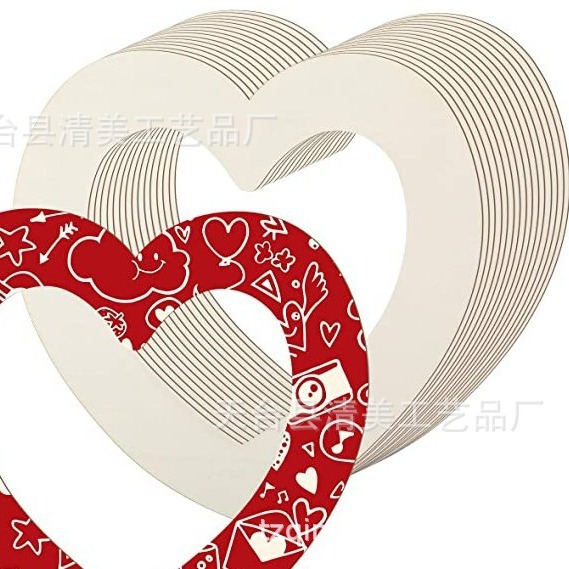 Amar las artesanías de madera, exquisitas y de moda, actividades de fiesta en el hogar, decoración de letreros creativos