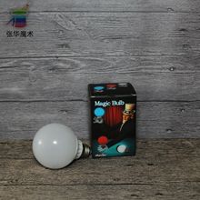 意念灯泡 缘份灯泡 意念控制 磁戒灯泡 三色自亮 近景魔术道具