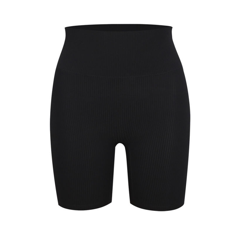 Ld Threaded Five-Point Pants with No Awkward Lines, Naked-Feel High-Waisted Yoga Pants, Butt-Lifting Sports Fitness Women's Cycling Pants