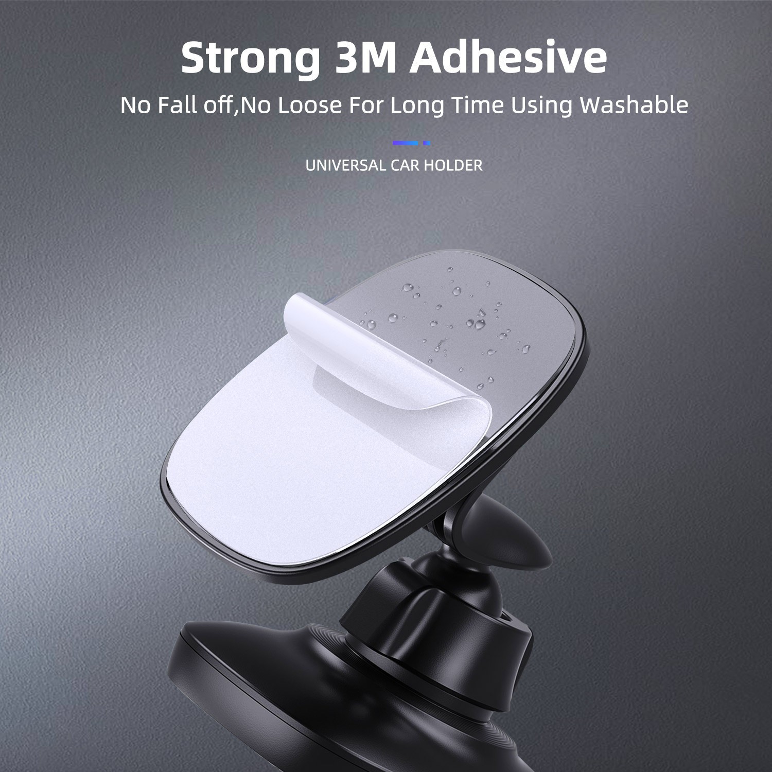 Magnetic suction car bracket 360-degree three-dimensional rotation car magnetic suction mobile phone bracket center console navigation bracket manufacturer
