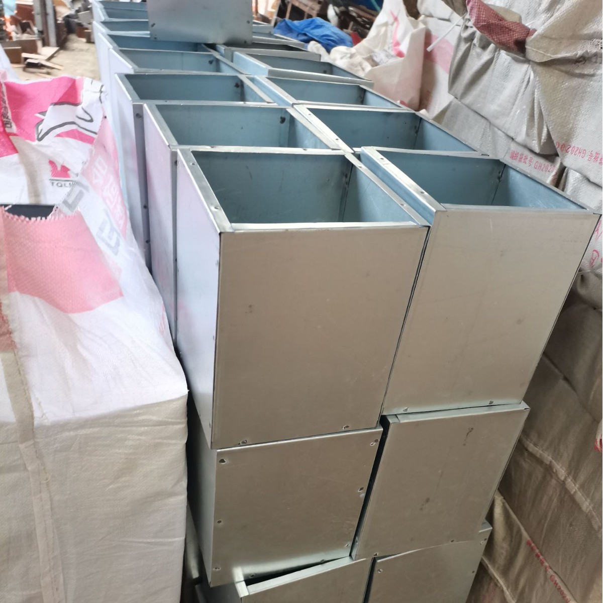 镀锌过路箱过路盒开关过路安装预埋盒金属接线盒 人防密闭接线盒