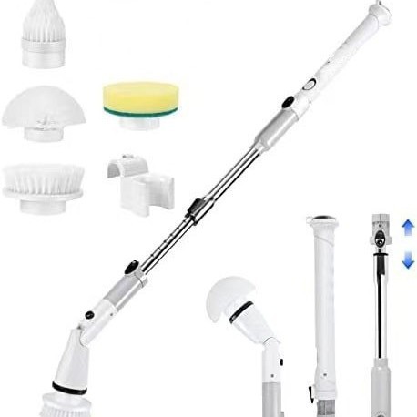 热い贩売アマゾンマルチブラシヘッドワイヤレス电気洗浄ブラシブラシ隙间ブラシキッチン浴室家事洗浄ブラシ|undefined
