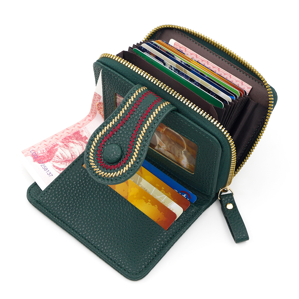 Nuevas bolsas cortas de damas bolsas de cambio bolsas de tarjetas de orgán de moda bolsas de bordado bolsas de damas bolsas de dinero li