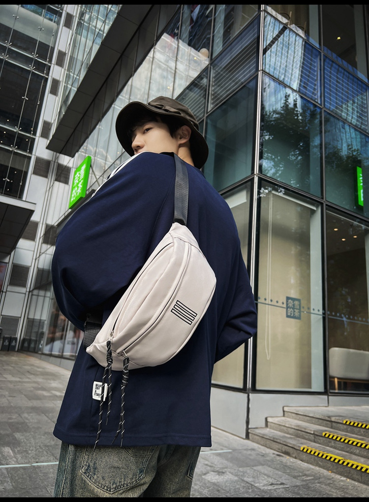 Borsa a tracolla grande Tide Chest Bag, borsa a tracolla per cellulare, marsupio sportivo, zaini a spalla_voghion.com