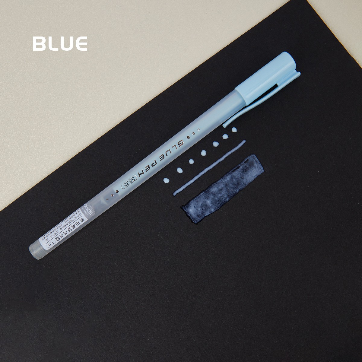 Shanzhi tipo de pluma dispensadora creativa pegamento de color de secado rápido al por mayor para niños DIY hecho a mano pluma dispensadora de diario