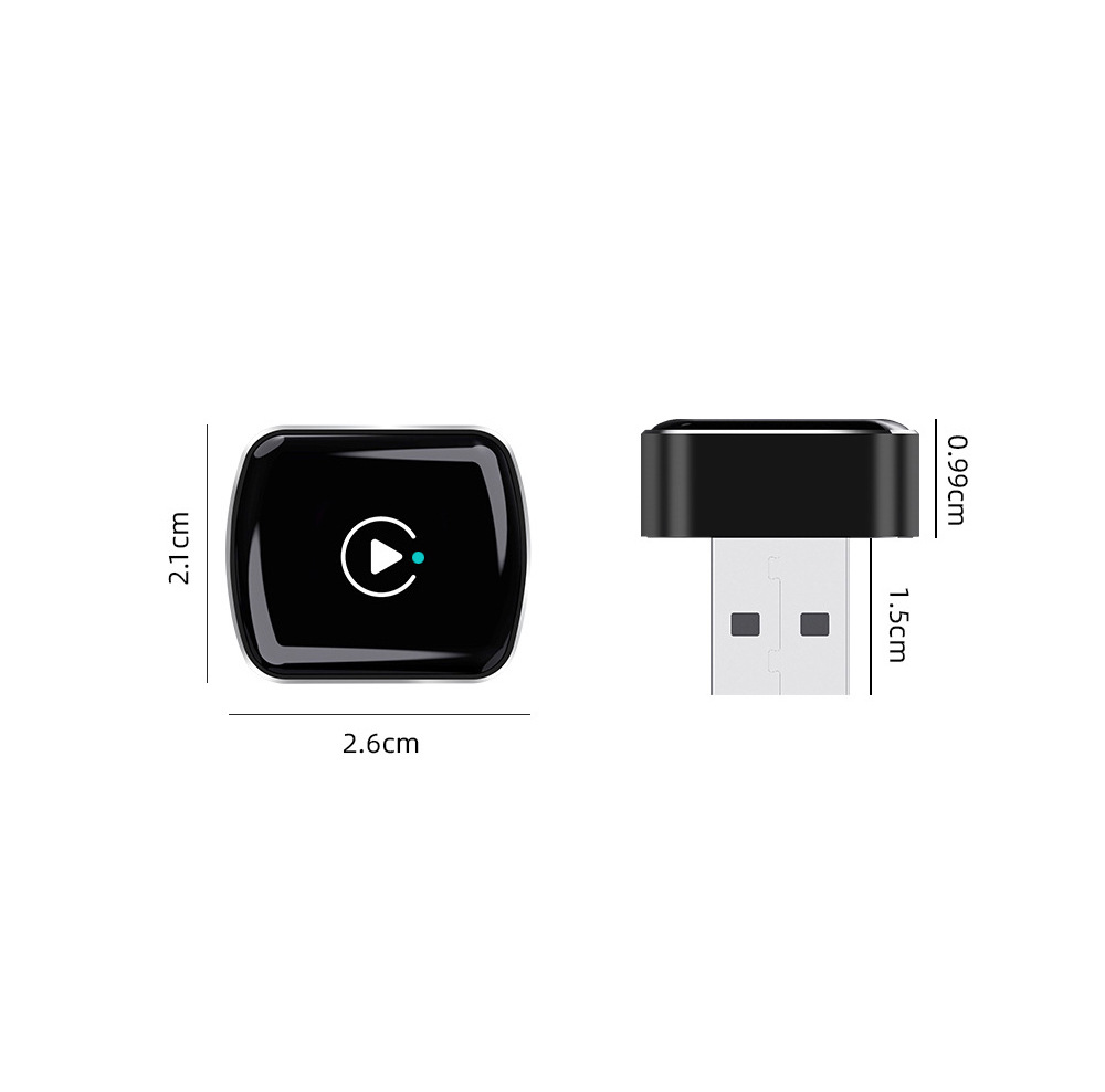 Carplay Wireless Connectivity Box, Lossless Installation, Smart Car Navigation, Automatic Connection for Both Apple and Android