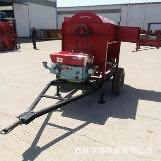 定制125型柴油脱粒机 PTO连接玉米脱粒机 稻麦脱粒机
