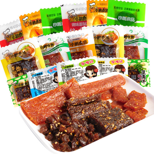Hot Dry Strips Mixed Batch Full Carton Wholesale Large Spicy Strips Spicy Strip Snacks Net Weight Snacks Small Packaging