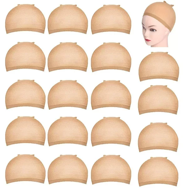 Hd Wig Cap High-Definition Hair Net Hd Wig Cap Invisible Transparent Stocking Net Cap Custom Package