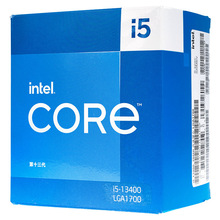 适用Intel/英特尔 i5-13400F 盒装 13代 CPU 10核16线程 台式机