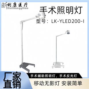 Surgical shadowless lamp surgical lighting lamp mobile medical dental single hole auxiliary surgical lamp operating room plastic 021