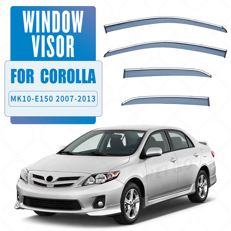 For Toyota COROLLA Sedan COROLLA Asian Lion Lei Ling Sunny and Rain Blocks COROLLA Window visor