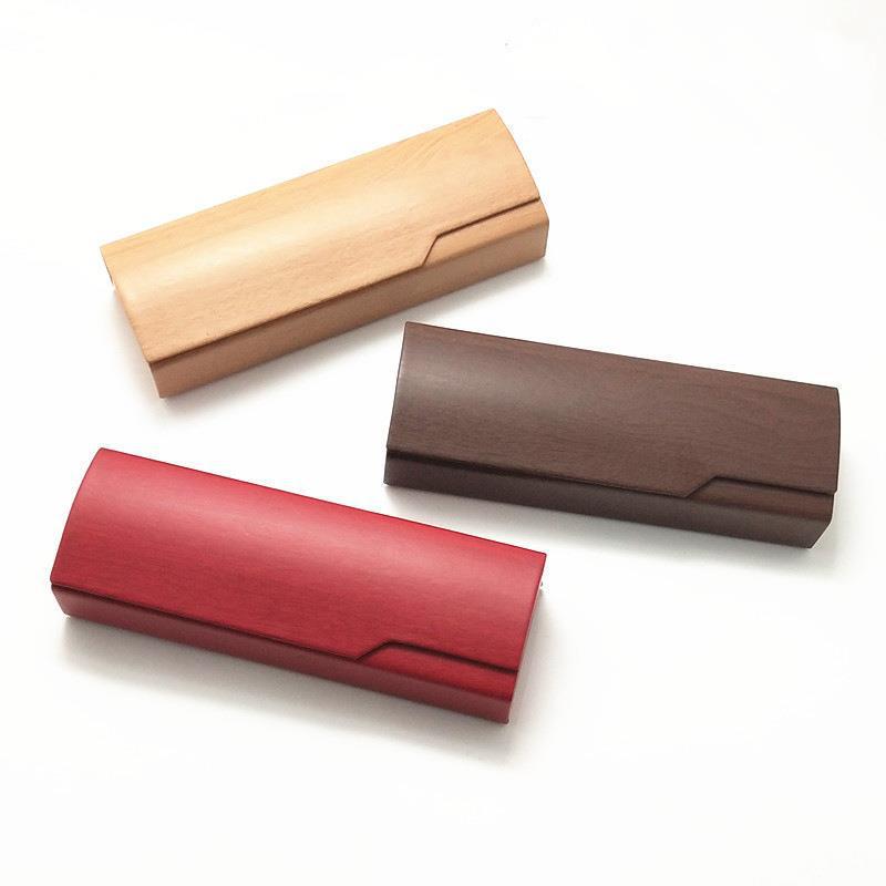 No. 15 commercial anti-pressure wood grain mirror box rectangular flip reading glasses box flat mirror wholesale red mirror No. 15 commercial anti-pressure wood grain mirror box rectangular flip reading glasses box flat mirror wholesale red mirror