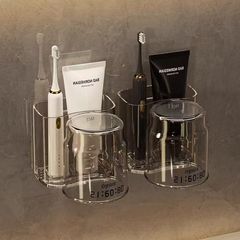 電動歯ブラシホルダー歯ブラシホルダー壁掛けトイレ洗面コップうがいコップホルダーホルダー収納歯ブラシホルダー