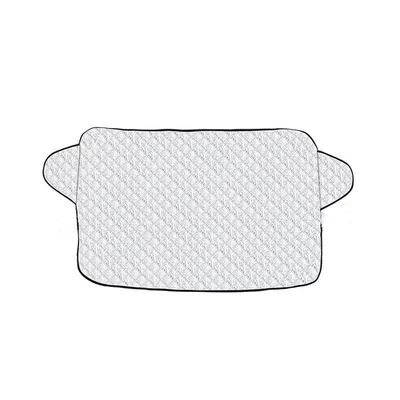 Car snow shield front windshield cover sun shield anti-frost shield cover sun protection car jacket car cover thickened anti-snow shield (Car snow shield) - 147cm100cm