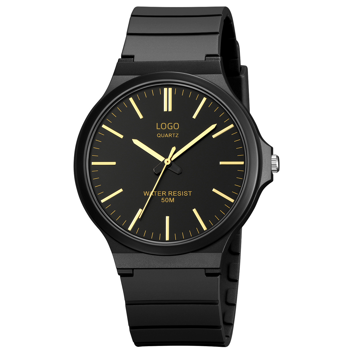 50 metros de reloj de cuarzo impermeable personalizado examen de estudiantes reloj especial unisex gran dial fábrica de relojes profesionales