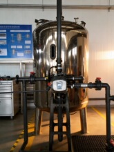 1400*2000mm 不锈钢内衬胶3毫米  十字型布水器 下布水爪式过滤罐