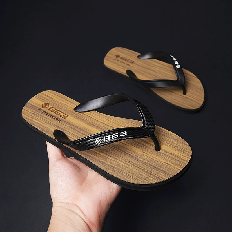 2025 новые летние мужские повседневные вьетнамские шлепанцы в корейском стиле, модные пляжные вьетнамки, уличные модные сандалии