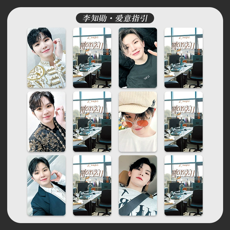 K-pop mini photo card set (Seventeen style) — 6-photo designs, 30-style collectible cards