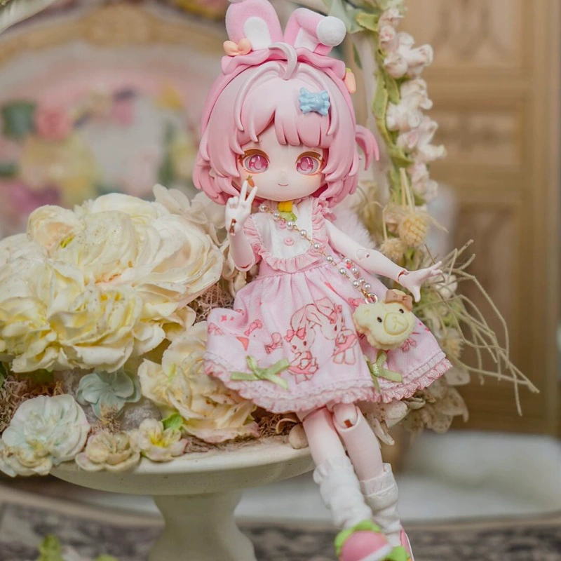 [正版米甜物语奇幻森林BJD盲盒12分BJD可动不可食用人偶]