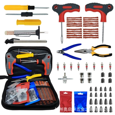 Repair kit Tool Set for Electric Vehicles - 65-piece-emergency-tire-repair-tool-set