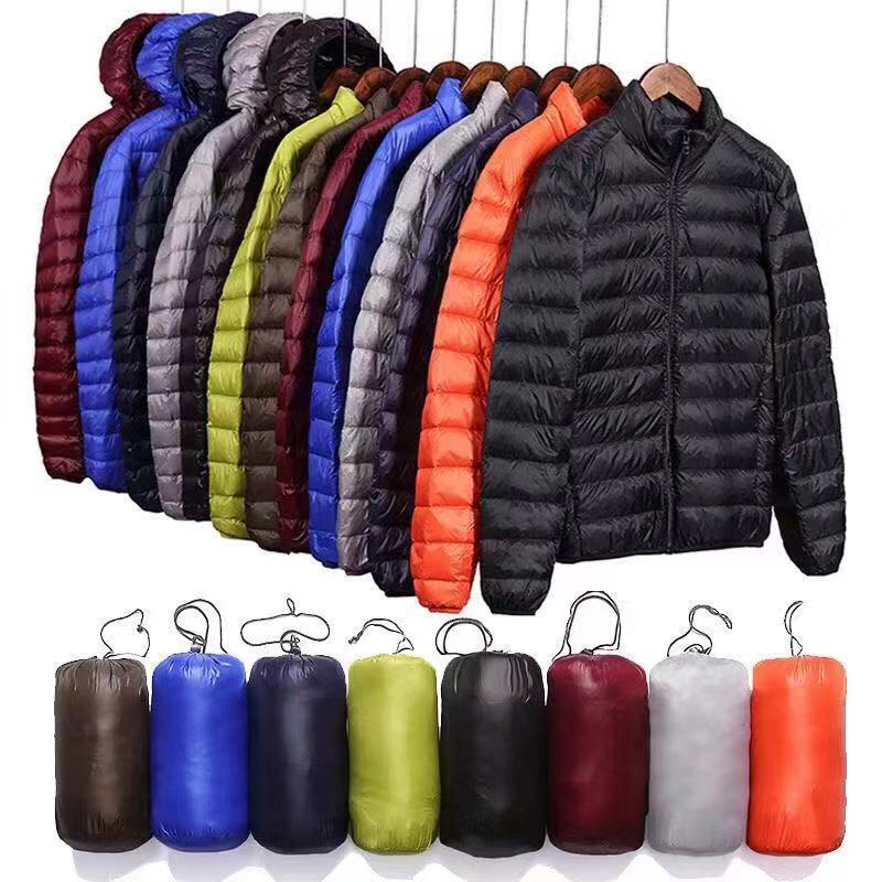 Wholesale winter men's slim-fit lightweight down cotton-padded coat new short outer wear stand collar casual hooded stand collar cotton-padded coat Wholesale winter men's slim-fit lightweight down cotton-padded coat new short outer wear stand collar casual hooded stand collar cotton-padded coat