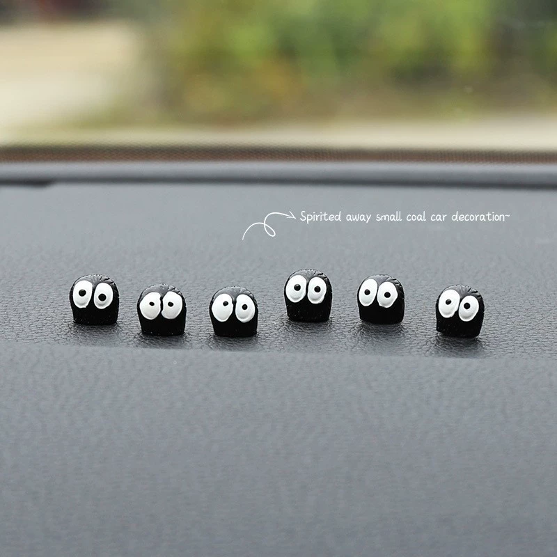 Автомобильный маленький черный брикет украшение автомобиля зеркало заднего вида